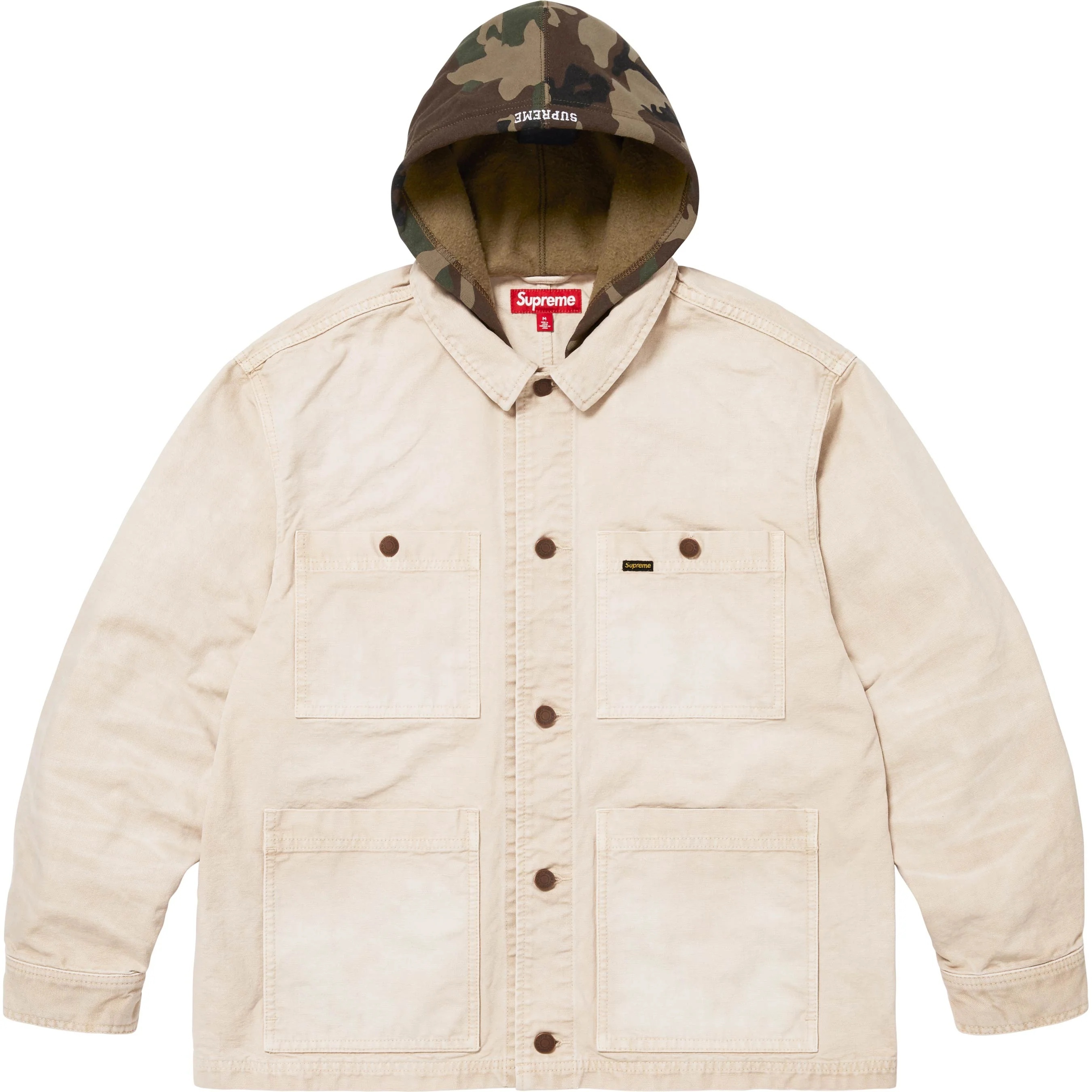Worn Hooded Chore Coat view 5